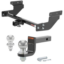 1999-2003 Volkswagen EuroVan All Class 2 Trailer Hitch, 1-1/4" Receiver + 2" Ball + 1-7/8" Ball Kit