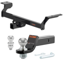 2020-2025 Ford Escape PHEV Class 3 Trailer Hitch, 2" Receiver + 2" Ball + 1-7/8" Ball Kit