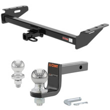1984-2001 Jeep Cherokee All, Including Sport Class 2 Trailer Hitch, 1-1/4" Receiver + 2" Ball + 1-7/8" Ball Kit