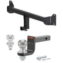 2017-2024 Mini Cooper Countryman All Class 1 Trailer Hitch, 1-1/4" Receiver + 2" Ball + 1-7/8" Ball Kit