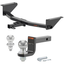 2019-2021 Mazda 3 Sedan Class 1 Trailer Hitch, 1-1/4" Receiver + 2" Ball + 1-7/8" Ball Kit