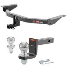 2016-2023 Mazda CX-9 All Class 2 Trailer Hitch, 1-1/4" Receiver + 2" Ball + 1-7/8" Ball Kit