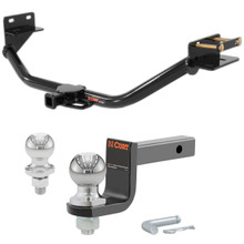 2013-2018 Hyundai Santa Fe Sport All Class 2 Trailer Hitch, 1-1/4" Receiver + 2" Ball + 1-7/8" Ball Kit