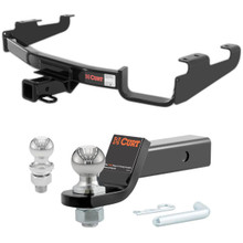 1996-2007 Chrysler Town & Country Excluding Stow 'n Go or Sport CURT Class 3 Hitch, 2"