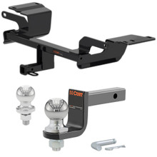 2018-2020 Buick Regal TourX All Class 2 Trailer Hitch, 1-1/4" Receiver + 2" Ball + 1-7/8" Ball Kit