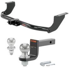 2014-2024 Mitsubishi Mirage All Class 1 Trailer Hitch, 1-1/4" Receiver + 2" Ball + 1-7/8" Ball Kit
