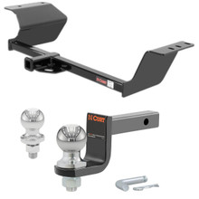 2012-2020 Chevrolet Sonic Sedan Class 1 Trailer Hitch, 1-1/4" Receiver + 2" Ball + 1-7/8" Ball Kit