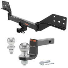 2018-2019 Lexus GS300 All Class 1 Trailer Hitch, 1-1/4" Receiver + 2" Ball + 1-7/8" Ball Kit