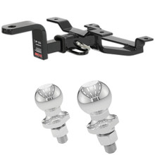 1983-1992 Mazda 626 Sedan Class 1 Trailer Hitch, 1-1/4" Ball Mount