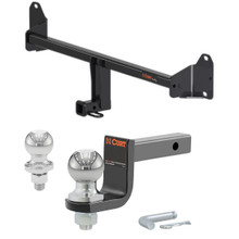 2016-2021 Mini Cooper Clubman All Class 1 Trailer Hitch, 1-1/4" Receiver + 2" Ball + 1-7/8" Ball Kit