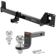 2015-2019 Volkswagen Golf SportWagen All Class 1 Hitch, 1-1/4" Receiver + 2" Ball + 1-7/8" Ball Kit