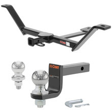 2009-2013 Honda Fit All Class 1 Trailer Hitch, 1-1/4" Receiver + 2" Ball + 1-7/8" Ball Kit