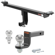 2006-2013 Audi A3 All Class 1 Trailer Hitch, 1-1/4" Receiver + 2" Ball + 1-7/8" Ball Kit