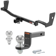 1999-2001 Hyundai Sonata Sedan Class 1 Trailer Hitch, 1-1/4" Receiver + 2" Ball + 1-7/8" Ball Kit