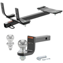 2001-2005 BMW 325i All Class 1 Trailer Hitch, 1-1/4" Receiver + 2" Ball + 1-7/8" Ball Kit