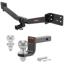 2012-2017 Lexus LS460 All Class 2 Trailer Hitch, 1-1/4" Receiver + 2" Ball + 1-7/8" Ball Kit