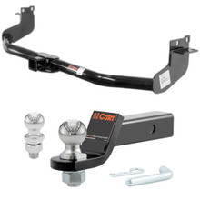 2017 Nissan Quest S CURT Class 3 Trailer Hitch, 2" Receiver + 2" Ball + 1-7/8" Ball Kit