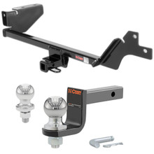 2007-2010 Kia Rondo All Class 1 Trailer Hitch, 1-1/4" Receiver + 2" Ball + 1-7/8" Ball Kit