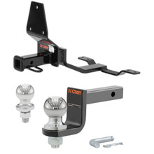 1995-1998 Saab 900 Convertible, Including Turbo Class 1 Trailer Hitch, 1-1/4" Receiver + 2" Ball + 1-7/8" Ball Kit