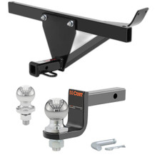 1995-1997 Volkswagen Passat Wagon Class 1 Trailer Hitch, 1-1/4" Receiver + 2" Ball + 1-7/8" Ball Kit