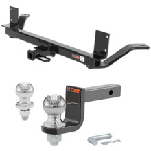 1999-2001 Chrysler LHS All Class 2 Trailer Hitch, 1-1/4" Receiver + 2" Ball + 1-7/8" Ball Kit
