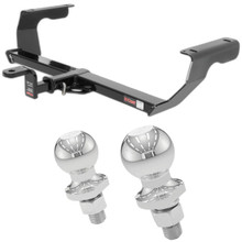 2008-2011 Subaru Impreza Hatchback, single exhaust Class 1 Trailer Hitch, 1-1/4" Ball Mount