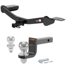 2013 INFINITI EX37 All Class 1 Trailer Hitch, 1-1/4" Receiver + 2" Ball + 1-7/8" Ball Kit