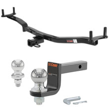1990-1994 Volkswagen Corrado Hatchback, Including V6 Class 1 Trailer Hitch, 1-1/4" Receiver + 2" Ball + 1-7/8" Ball Kit