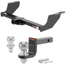 1983-2011 Ford Ranger All Class 2 Hitch, 1-1/4" Receiver + 2" Ball + 1-7/8" Ball Kit