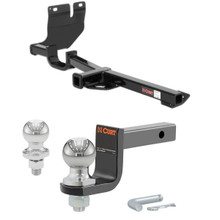 2007-2011 Nissan Versa Sedan or Hatchback Class 1 Trailer Hitch, 1-1/4" Receiver + 2" Ball + 1-7/8" Ball Kit
