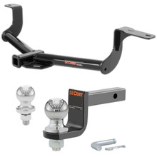 2015-2020 Honda Fit All Class 1 Trailer Hitch, 1-1/4" Receiver + 2" Ball + 1-7/8" Ball Kit