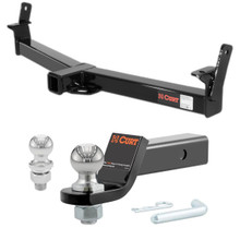 1997-2001 Mercury Mountaineer Except With Oversized Spare CURT Class 3 Hitch, 2"