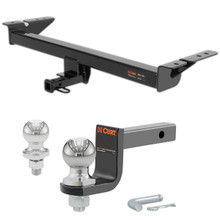 2007-2012 Mazda CX-7 All Class 2 Trailer Hitch, 1-1/4" Receiver + 2" Ball + 1-7/8" Ball Kit