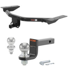 2004-2006 Chrysler Pacifica All Class 2 Trailer Hitch, 1-1/4" Receiver + 2" Ball + 1-7/8" Ball Kit
