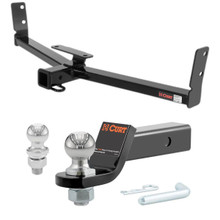 2007-2009 Suzuki Grand Vitara All CURT Class 3 Trailer Hitch, 2" Receiver + 2" Ball + 1-7/8" Ball Kit
