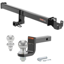 2016-2021 Mazda CX-3 All Class 1 Trailer Hitch, 1-1/4" Receiver + 2" Ball + 1-7/8" Ball Kit