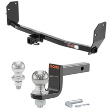 2005-2008 Ford Mustang All, Except GT Class 1 Trailer Hitch, 1-1/4" Receiver + 2" Ball + 1-7/8" Ball Kit