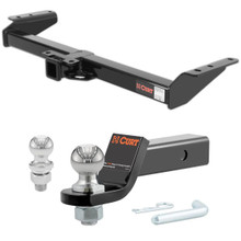 2000 GMC Yukon Excluding 5.7L CURT Class 4 Trailer Hitch, 2" Receiver + 2" Ball + 1-7/8" Ball Kit