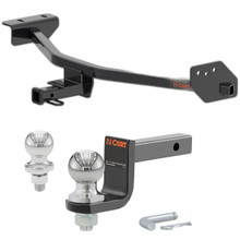 2018-2025 Nissan LEAF All Class 1 Trailer Hitch, 1-1/4" Receiver + 2" Ball + 1-7/8" Ball Kit