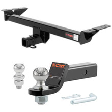 2007-2012 Mazda CX-7 All CURT Class 3 Trailer Hitch, 2" Receiver + 2" Ball + 1-7/8" Ball Kit