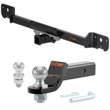 2022-2024 Ram ProMaster 1500 Excluding remote proximity keyless entry CURT Class 3 Hitch, 2"