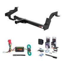 1996 - 1999 Subaru Legacy Wagon Curt 1-1/4" Class 2 Trailer Tow Hitch + 5-Flat Wiring Kit Tow Boat/Utility Trailer with Surge Brakes 12270
