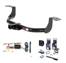 2011 - 2014 Acura TSX Wagon Curt 1-1/4" Class 1 Trailer Tow Hitch + 5-Flat Wiring Kit Tow Boat/Utility Trailer with Surge Brakes 11085