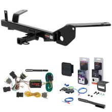 96 - 05 Mercury Sable Wagon, excluding dual exhaust Curt 1-1/4" Class 2 Trailer Tow Hitch + 5-Flat Wiring Kit Tow Boat/Utility Trailer with Surge Brakes 12232