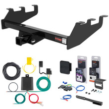 Trailer Hitch + 5-Way Wiring for 2002 GMC Sierra 1500 HD