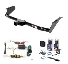 2004 - 2010 Toyota Sienna Curt 2" Class 3 Trailer Tow Hitch + 5-Flat Wiring Kit Tow Boat/Utility Trailer with Surge Brakes 13105