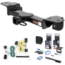 05 - 06 Pontiac Pursuit Sedan, excluding GT Curt 1-1/4" Class 1 Trailer Tow Hitch + 5-Flat Wiring Kit Tow Boat/Utility Trailer with Surge Brakes 11430