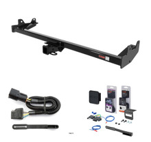 2004 - 2007 Mercury Monterey Van Curt 2" Class 3 Trailer Tow Hitch + 5-Flat Wiring Kit Tow Boat/Utility Trailer with Surge Brakes 13587-1