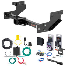 93 - 03 Volkswagen Eurovan Curt 2" Class 3 Trailer Tow Hitch + 5-Flat Wiring Kit Tow Boat/Utility Trailer with Surge Brakes 13217