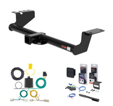 2006 - 2007 Nissan Murano Curt 2" Class 3 Trailer Tow Hitch + 5-Flat Wiring Kit Tow Boat/Utility Trailer with Surge Brakes 13571
